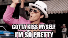 Bruno Mars Conceited Kiss Myself So Pretty