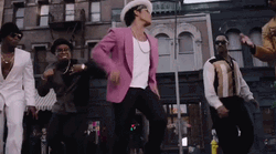 Bruno Mars Dance With Friends GIF