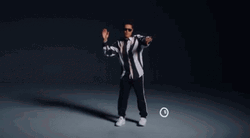 Bruno Mars Dancing Animation GIF