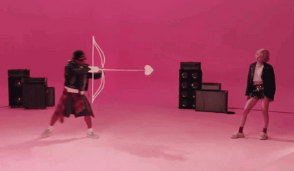 Bruno Mars Hit Rose By Arrow Apt Video GIF