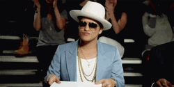 Bruno Mars Scoring Ten GIF