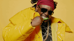 Brushing Teeth Music Video T-Pain Anita  GIF