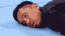 Brutal Knockout Groggy Wrestler GIF