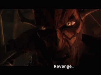 Brutal Star Wars Darth Maul Revenge GIF