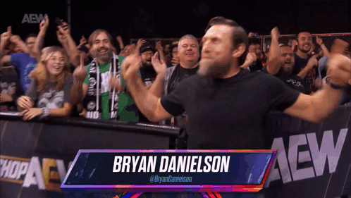 Bryan Danielson Name On Screen GIF