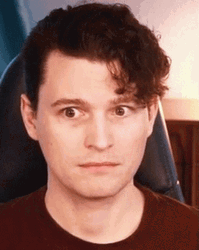 Bryan Dechart Swallows His Saliva Saliba GIF