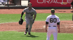 Bryce Harper Hunter Strickland Fight GIF