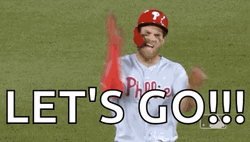 Bryce Harper Let's Go GIF