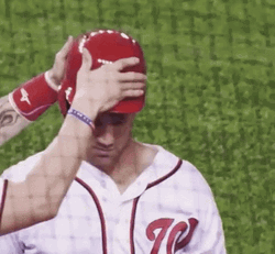 Bryce Harper Phillies Hair Flip GIF