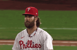 Bryce Harper Walking Calmly Slow Motion GIF