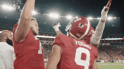 Bryce Young Head Patting GIF