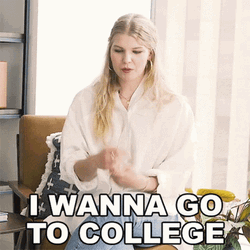 Brynn Elliot Glamorous Wanna Go To College GIF