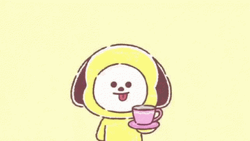 BT21 Chimmy Cute Wink GIF
