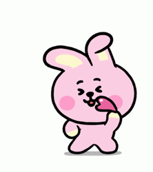 BT21 Cooky Playful Wink And Dance GIF