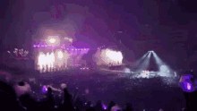 BTS Concert Purple Fireworks GIF