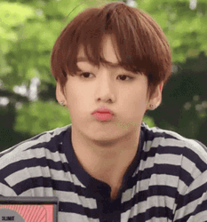 BTS Cute Jungkook Pouting  GIF