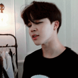 BTS Jimin Mochi Side Profile GIF