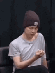 Bts Jimin Nail Biting GIF