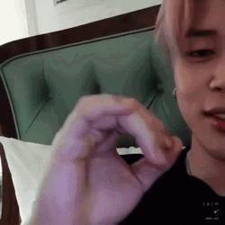 BTS Jimin Pinky Swear GIF
