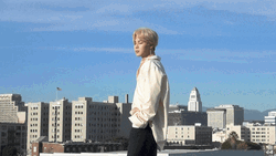 BTS Jimin Video White Shirt GIF