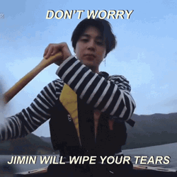 BTS Jimin Wipe Your Tears GIF