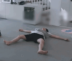 BTS JIN Lay Down GIF