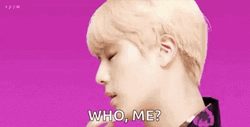 BTS Jin Who Me GIF