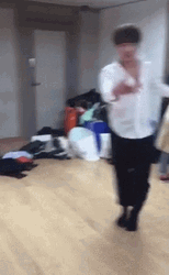 BTS Jungkook Crazy Dancing In A Room GIF