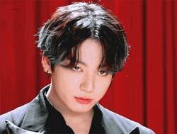 BTS Jungkook In Black Suit GIF
