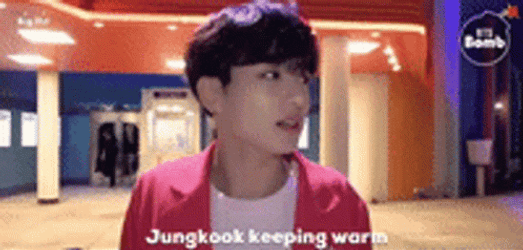 BTS Jungkook Punching Air GIF