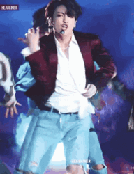 BTS Jungkook Revealing His Abs Kpop GIF