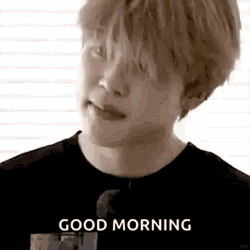BTS Park Jimin Good Morning  GIF