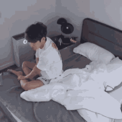 BTS Taehyung Sleeping GIF