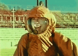 Bubble Boy In Plastic Bubble GIF