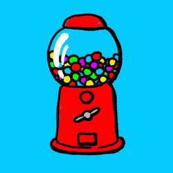 Bubble Gum Dispenser GIF