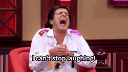 Bubble Guts Chunky Panday Laughing Hard GIF