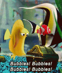 Bubbles Finding Nemo GIF