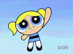 Bubbles Just Saying Hi Hand Wave  GIF