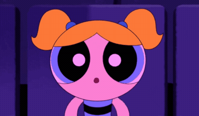 Bubbles Powerpuff Girls Heart Eyes Theater GIF