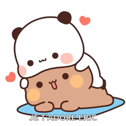 Bubu Rides At Dudu's Back GIF