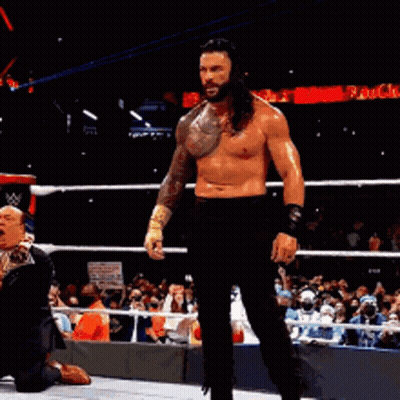 Bucket Hat Man Pointing, Another Watching GIF