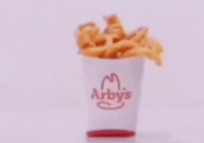 Bucket Of French Fries With Ketchup GIF