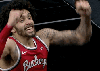 Buckeyes Funny Shout GIF