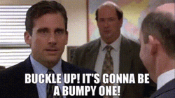 Buckle Up It's Gonna Be A Bumpy One GIF