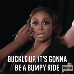 Buckle Up It's Gonna Be A Bumpy Ride GIF