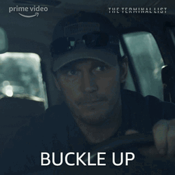 Buckle Up Man In Car GIF