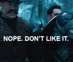 Bucky Barnes Nope Captain America GIF
