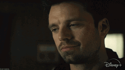 Bucky Barnes Sebastian Stan Smile GIF