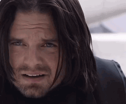 Bucky Barnes Winter Soldier Confusion GIF