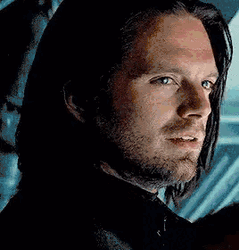 Bucky Nodding And Speaking GIF